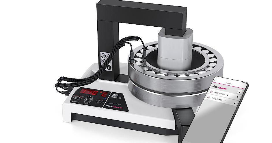 Induction Cone Roulement Chauffage efficace des roulements à induction- simatherm| simatec